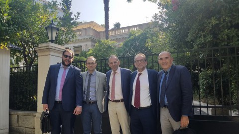 Συνάντηση Προέδρου Δ.Σ.Π. και αντιπροσωπείας Δ.Σ.Α. με τον Υπουργό Επικρατείας